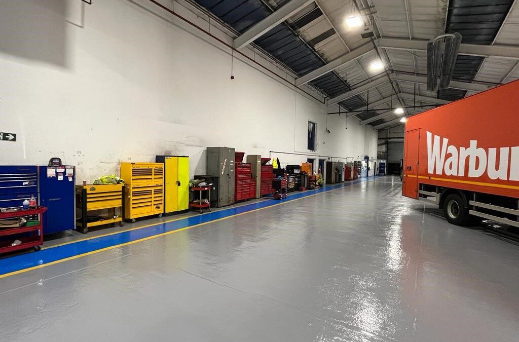 With Over 30 Years’ Experience – We Are Experts in Vehicle Workshop Flooring