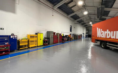 With Over 30 Years’ Experience – We Are Experts in Vehicle Workshop Flooring