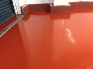 food manufacturing flooring finish