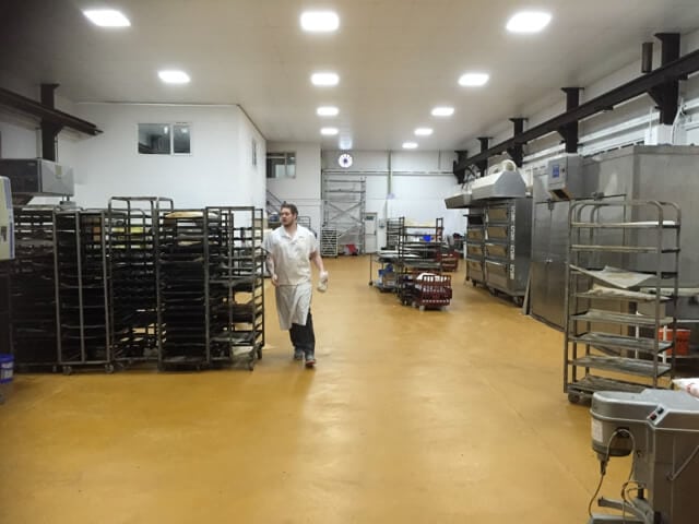 flooring for food processing