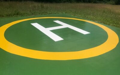 Flying High | Helipad Epoxy Coating 