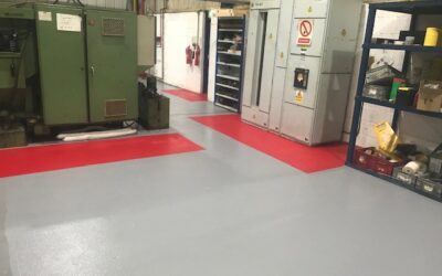 Non-slip flooring for Westley Plastics’ Manufacturing Facilities  