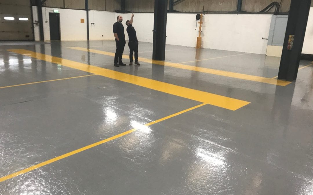 Marking Out The Way With Industrial Resin Flooring