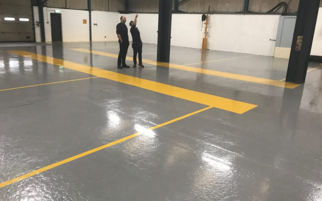Marking Out The Way With Industrial Resin Flooring