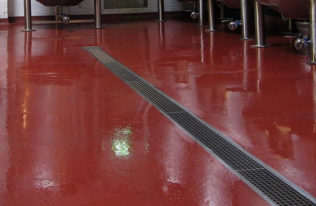 chemically resistant flooring