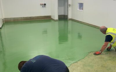 All Mixed Up – 6mm RT polyurethane screed