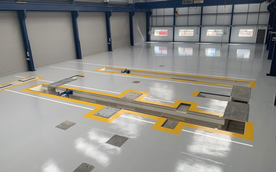 Dealing with newly laid concrete – how to prevent moisture delaminating resin flooring systems.