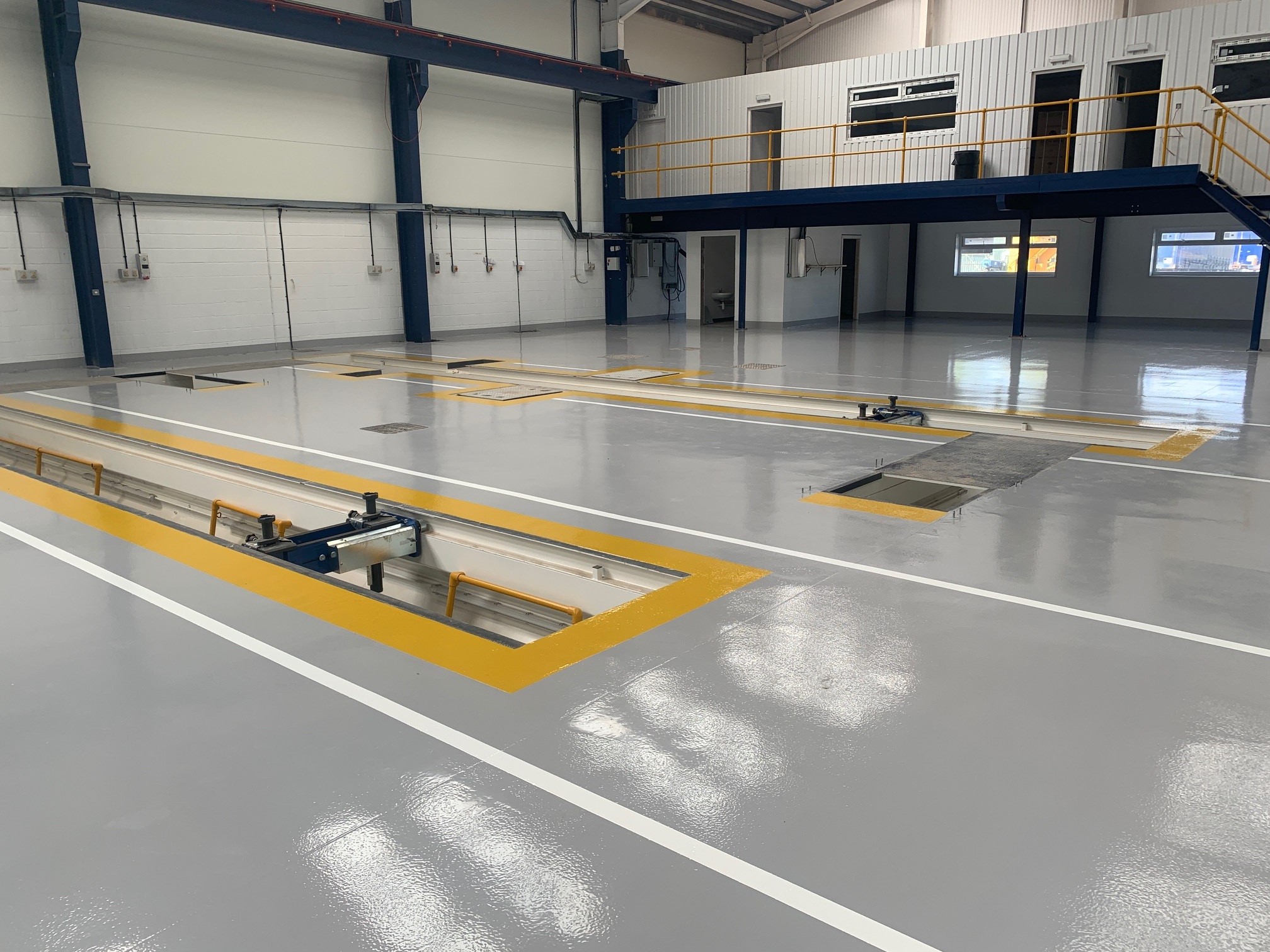 Resin Floor Systems - Newly Laid Concrete