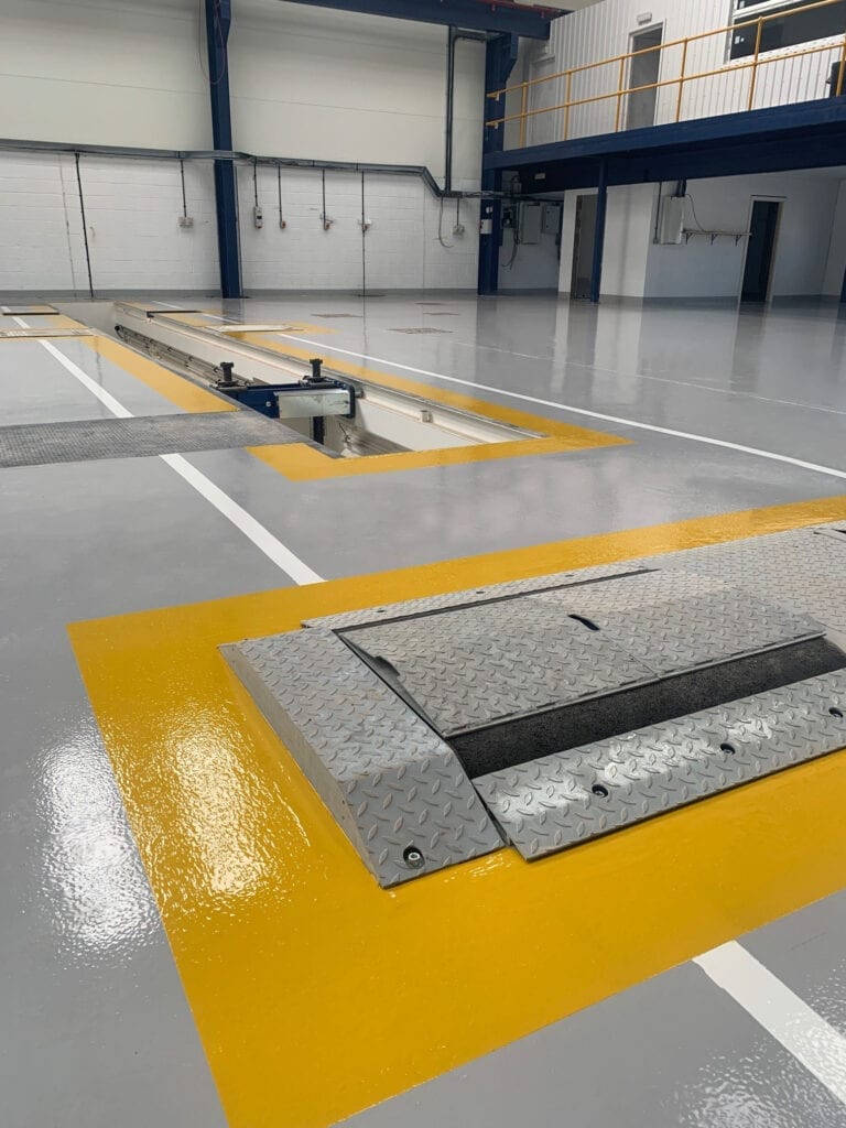 Resin Floor Systems - Newly Laid Concrete