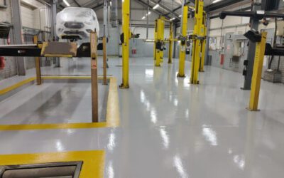 No Longer Dirty Work, If You Choose The Right Vehicle Workshop Flooring – High Build Epoxy Resin Flooring Systems