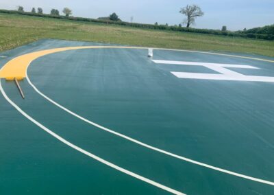 Install Epoxy Resin Coating on Helicopter Pad - PSC Flooring
