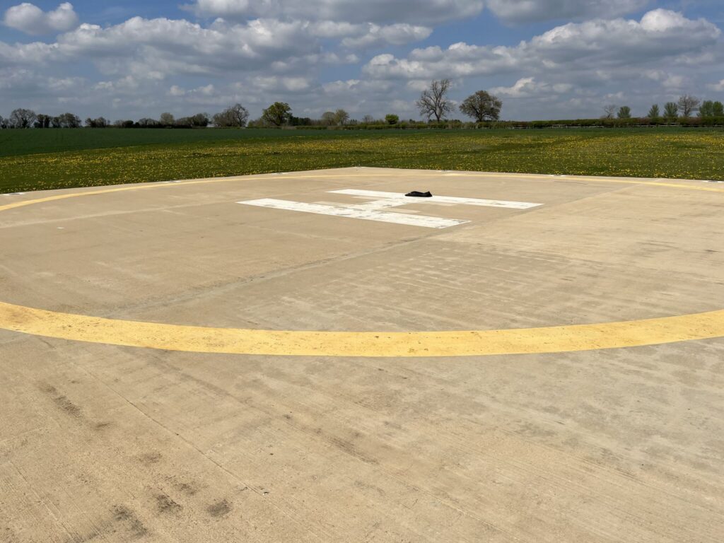 install helicopter flooring