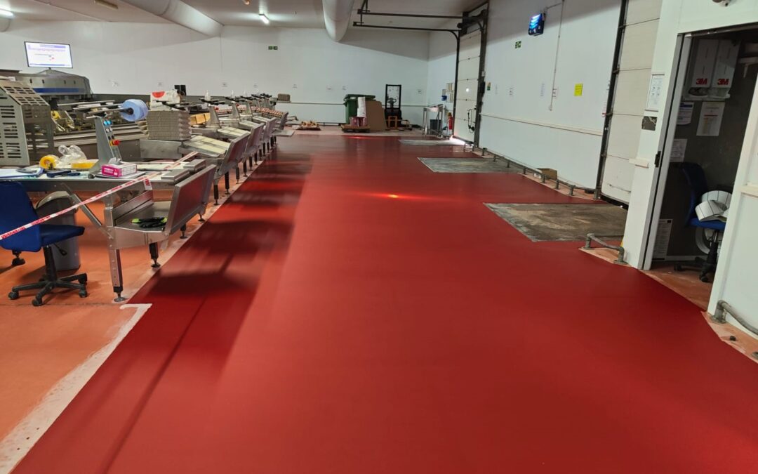 Smooth, Matt Industrial Flooring for the Food Industry
